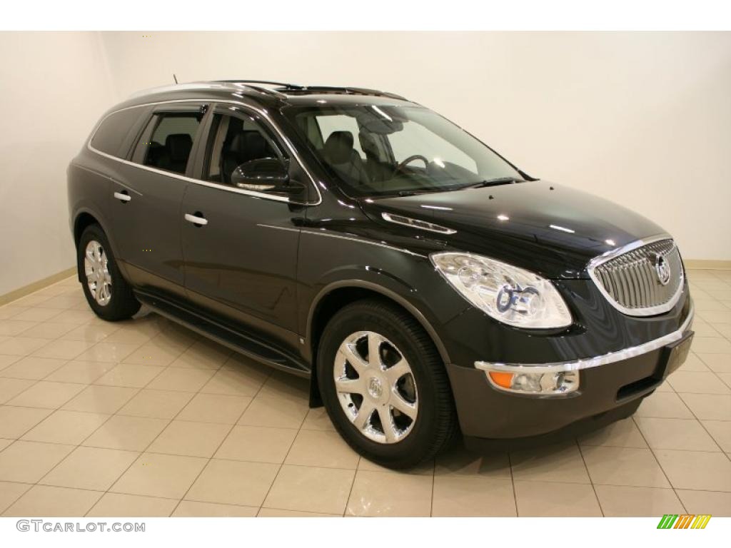 Carbon Black Metallic Buick Enclave