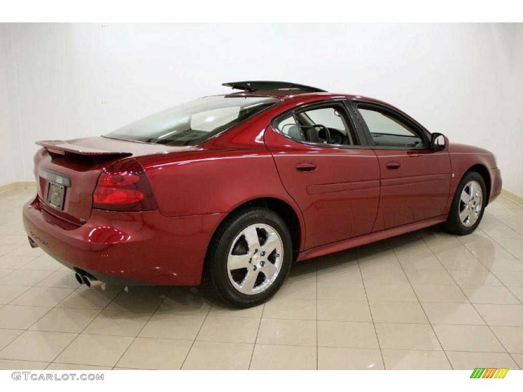 2007 Grand Prix GT Sedan - Red Jewel Tintcoat / Ebony photo #7