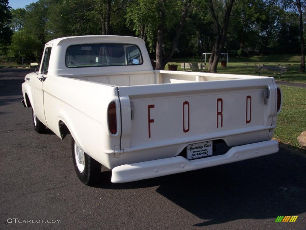 1962 F100 Custom Cab - Corinthian White / Grey photo #5