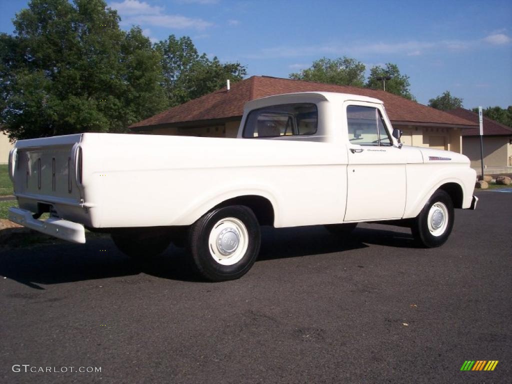 1962 F100 Custom Cab - Corinthian White / Grey photo #12