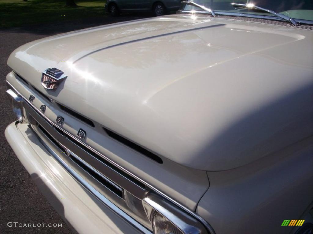 1962 F100 Custom Cab - Corinthian White / Grey photo #17