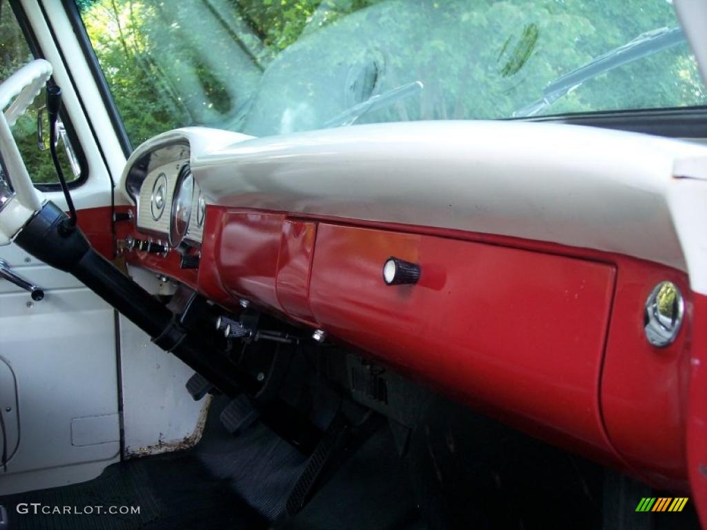 1962 F100 Custom Cab - Corinthian White / Grey photo #35