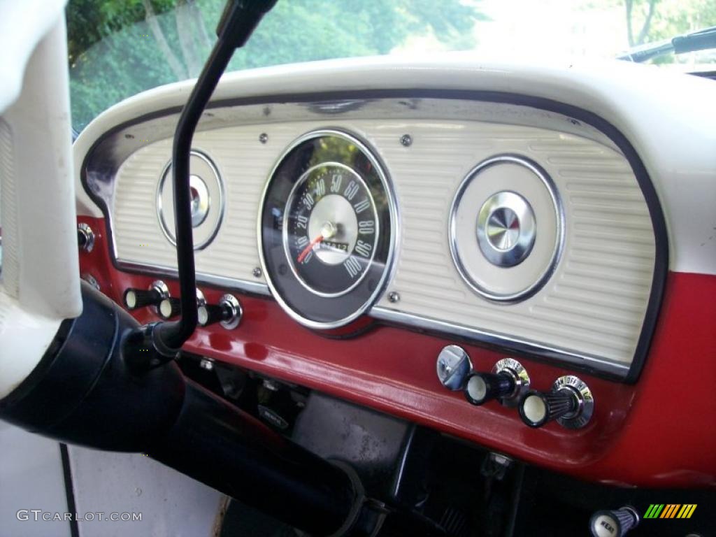 1962 F100 Custom Cab - Corinthian White / Grey photo #39