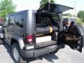 2010 Black Jeep Wrangler Unlimited Rubicon 4x4  photo #8