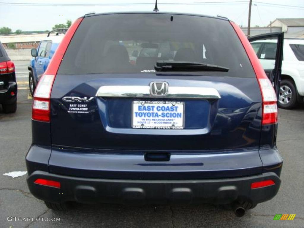 2007 CR-V EX 4WD - Royal Blue Pearl / Gray photo #4