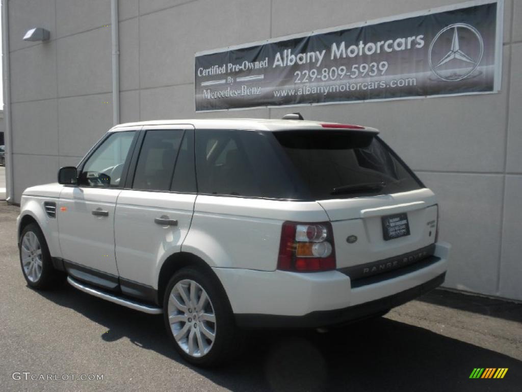 2006 Range Rover Sport HSE - Chawton White / Alpaca Beige photo #3