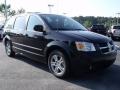 2010 Blackberry Metallic Dodge Grand Caravan SXT Crew  photo #4