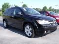 2010 Brilliant Black Crystal Pearl Dodge Journey R/T  photo #4