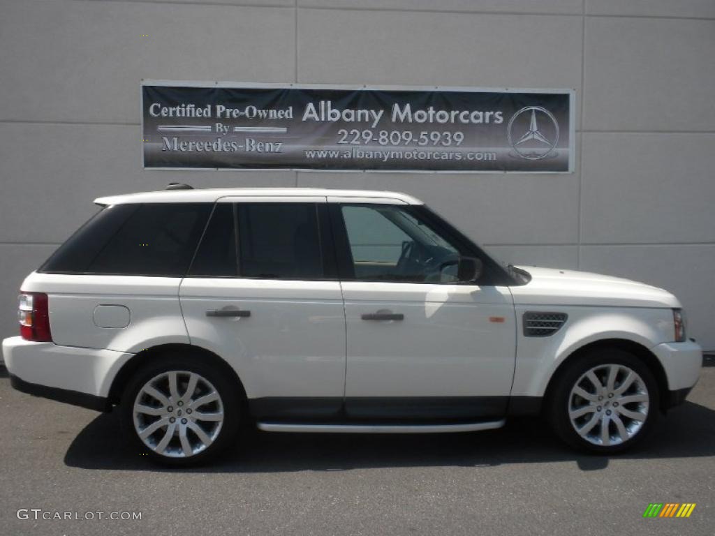 2006 Range Rover Sport HSE - Chawton White / Alpaca Beige photo #26