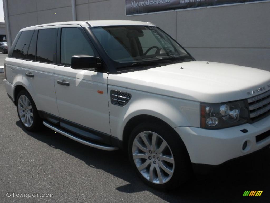 2006 Range Rover Sport HSE - Chawton White / Alpaca Beige photo #27
