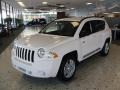 Stone White 2010 Jeep Compass Latitude