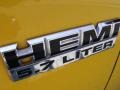 2008 Detonator Yellow Dodge Ram 1500 Big Horn Edition Quad Cab  photo #10