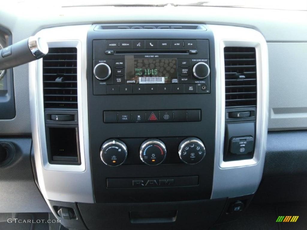 2010 Ram 1500 Big Horn Crew Cab - Stone White / Dark Slate/Medium Graystone photo #12