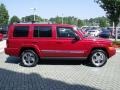 2006 Inferno Red Pearl Jeep Commander Limited  photo #6