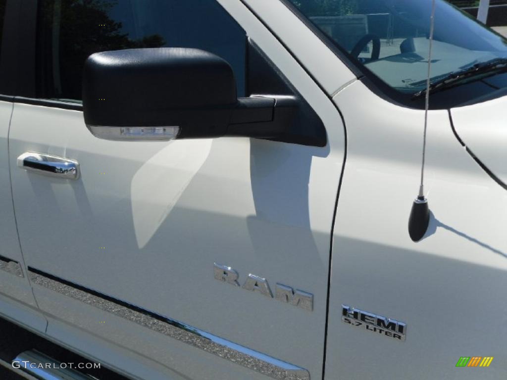 2010 Ram 1500 Big Horn Crew Cab - Stone White / Dark Slate/Medium Graystone photo #21