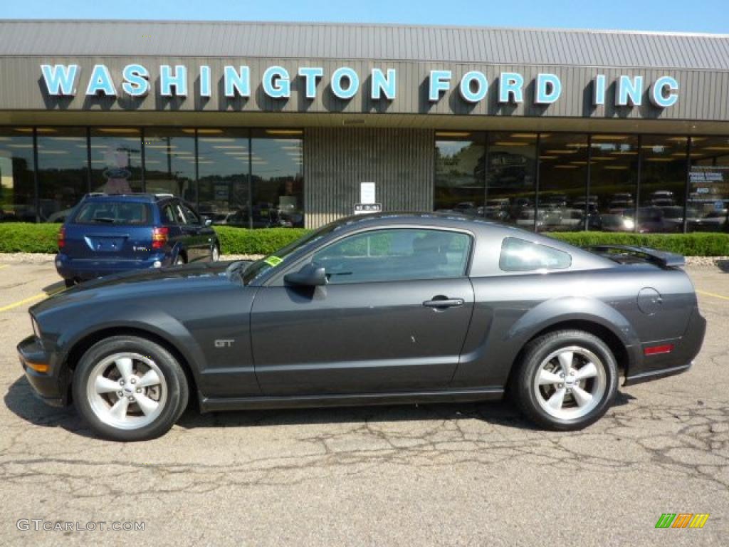 2007 Mustang GT Premium Coupe - Alloy Metallic / Charcoal photo #1