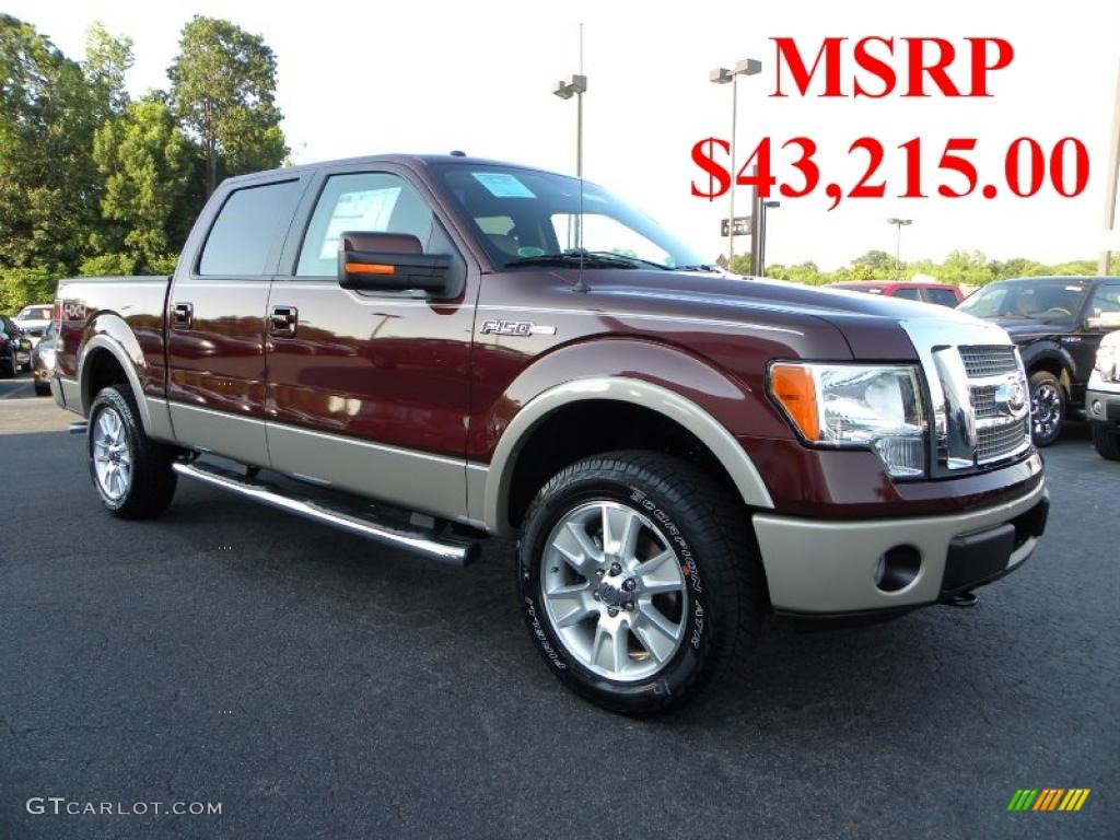 Royal Red Metallic Ford F150