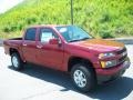 2010 Cardinal Red Metallic Chevrolet Colorado LT Crew Cab 4x4  photo #4