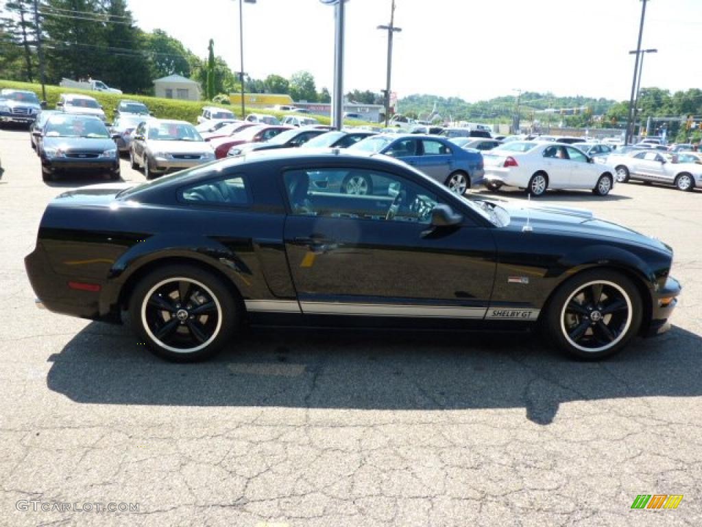 2007 Mustang Shelby GT Coupe - Black / Dark Charcoal photo #5