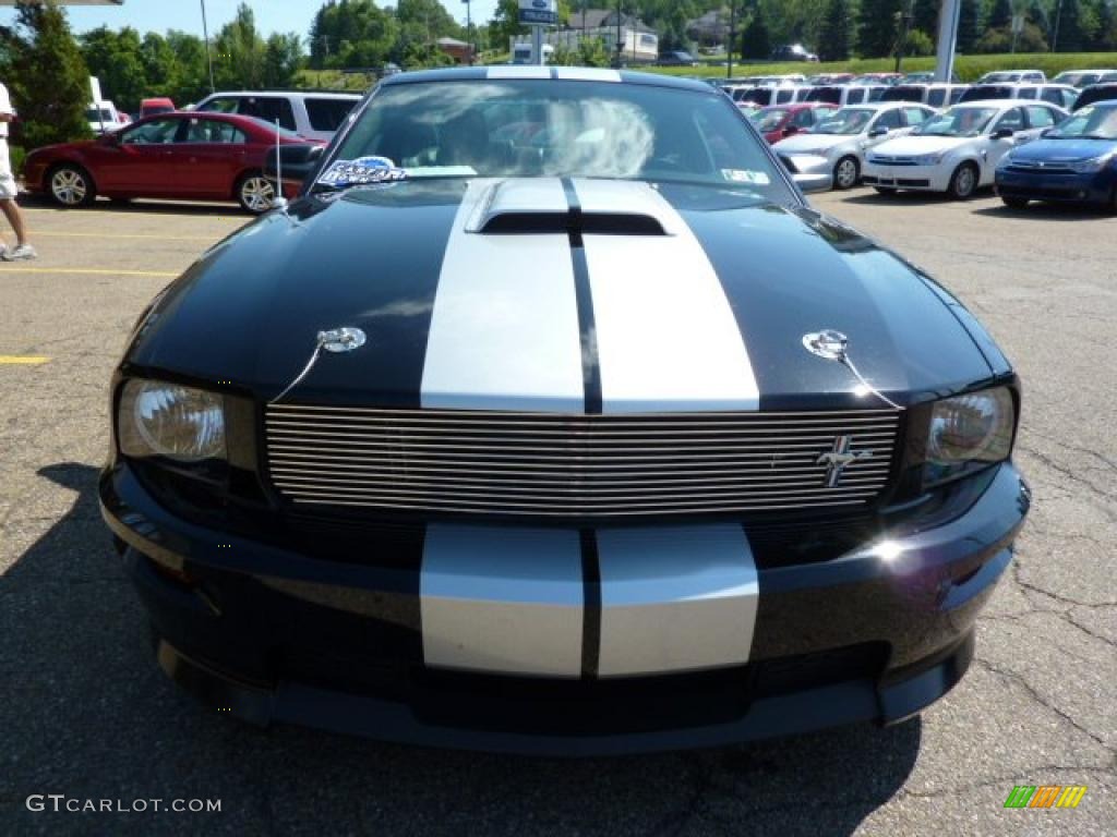 2007 Mustang Shelby GT Coupe - Black / Dark Charcoal photo #7