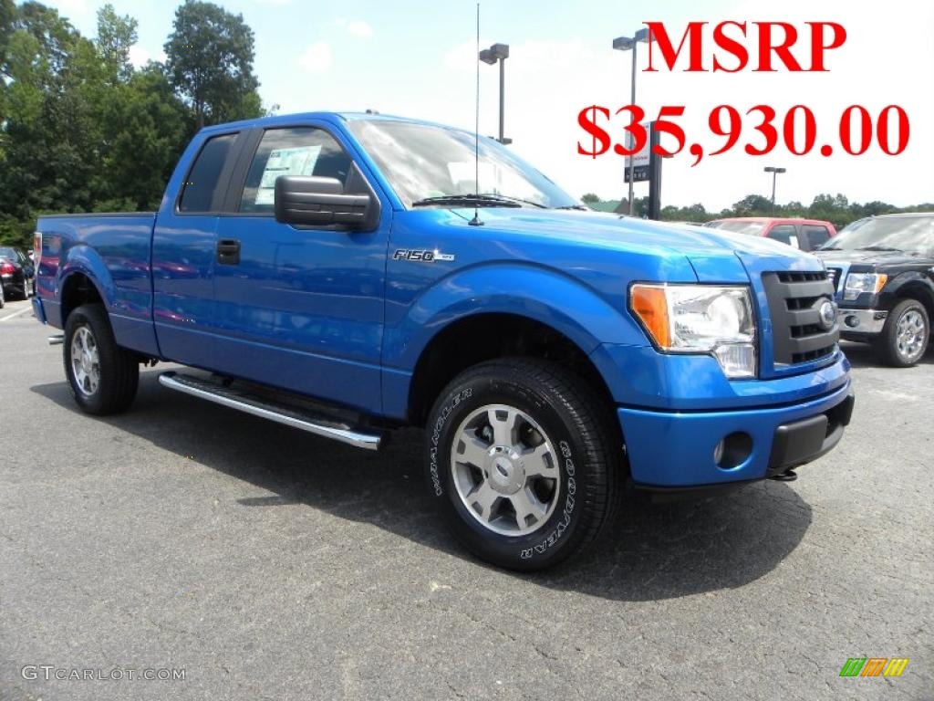 Blue Flame Metallic Ford F150