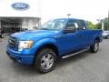 2010 Blue Flame Metallic Ford F150 STX SuperCab 4x4  photo #6