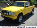 Screaming Yellow - Ranger Sport SuperCab 4x4 Photo No. 2