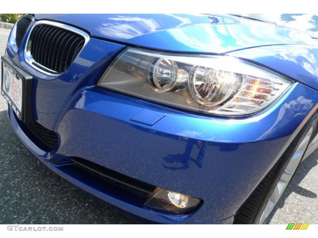 2010 3 Series 328i xDrive Sedan - Montego Blue Metallic / Saddle Brown Dakota Leather photo #5