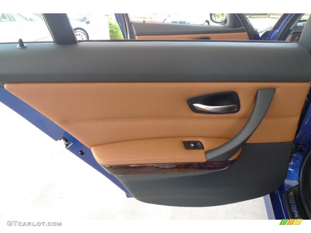 2010 3 Series 328i xDrive Sedan - Montego Blue Metallic / Saddle Brown Dakota Leather photo #29