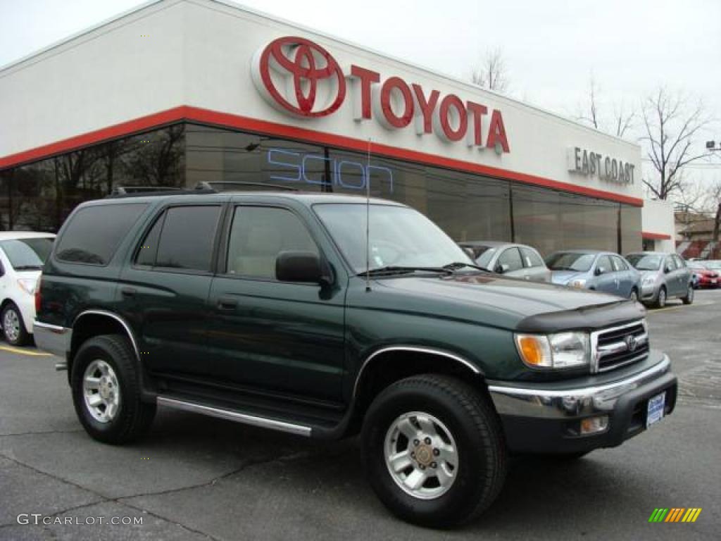 1999 4Runner 4x4 - Imperial Jade Green Mica / Oak photo #1