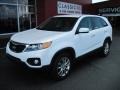 2011 Snow White Pearl Kia Sorento EX  photo #1