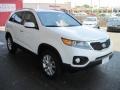 2011 Snow White Pearl Kia Sorento EX  photo #2