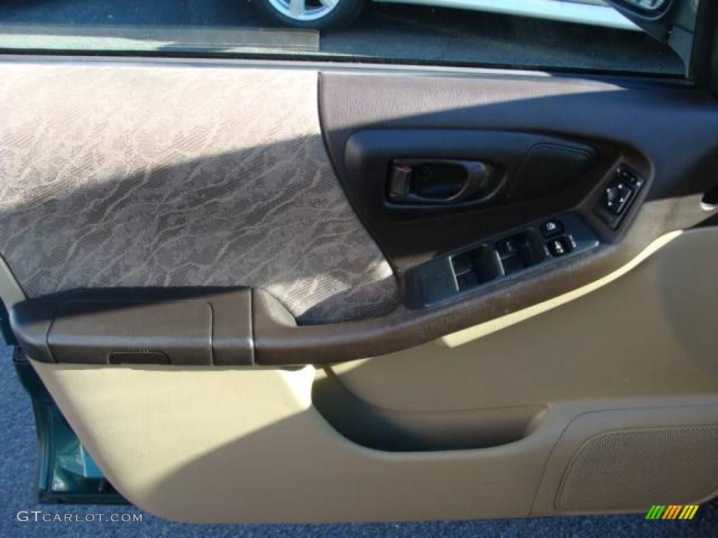 2000 Forester 2.5 L - Arcadia Green / Beige photo #6