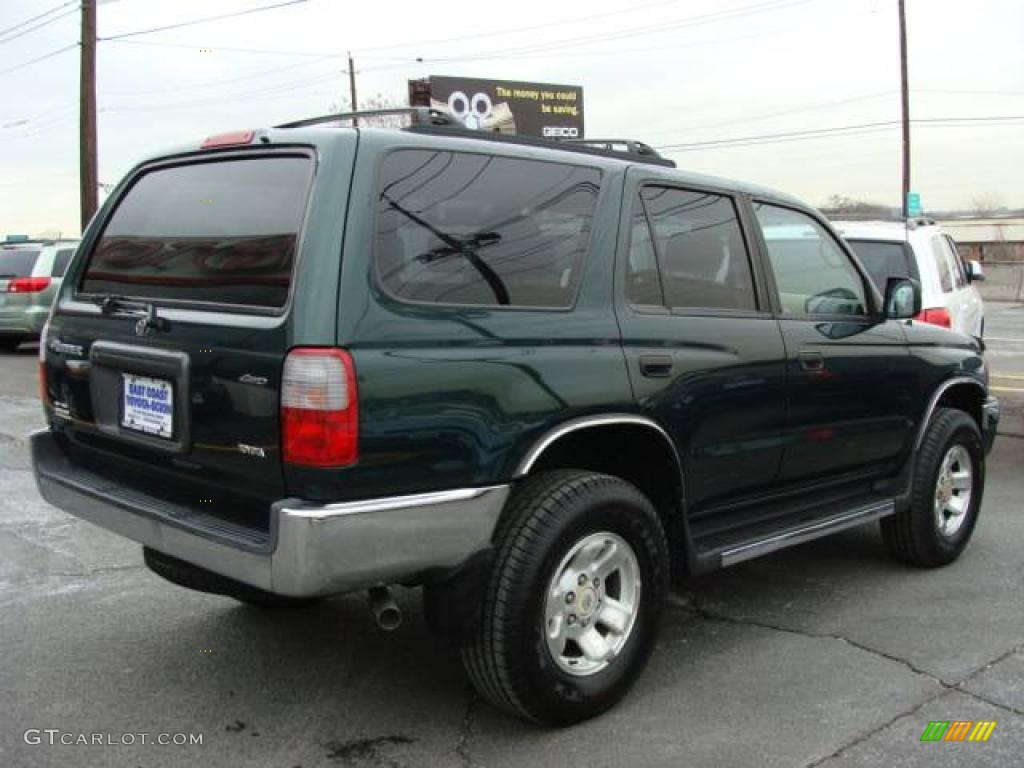 1999 4Runner 4x4 - Imperial Jade Green Mica / Oak photo #3