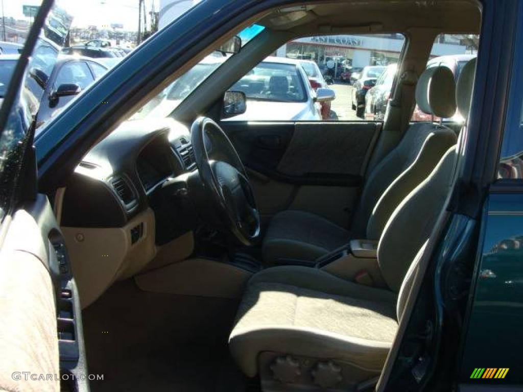 2000 Forester 2.5 L - Arcadia Green / Beige photo #7