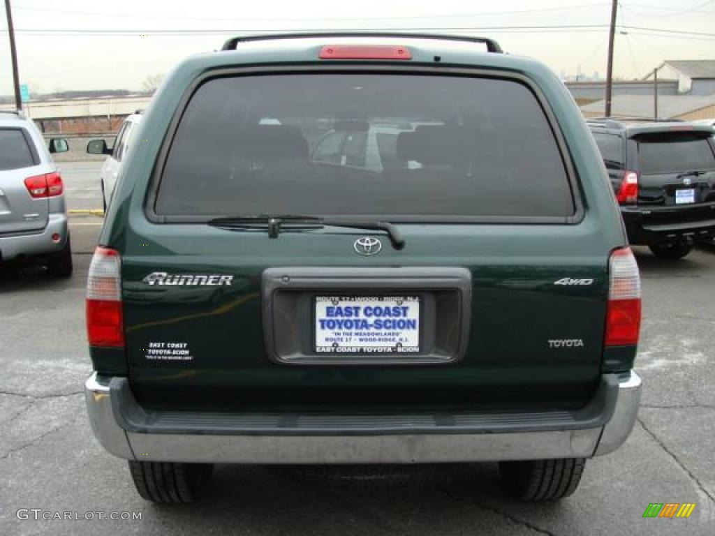 1999 4Runner 4x4 - Imperial Jade Green Mica / Oak photo #4