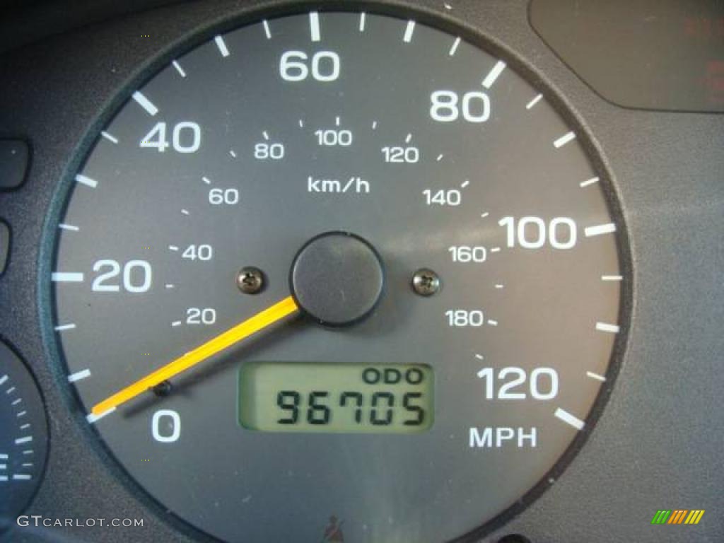 2000 Forester 2.5 L - Arcadia Green / Beige photo #10
