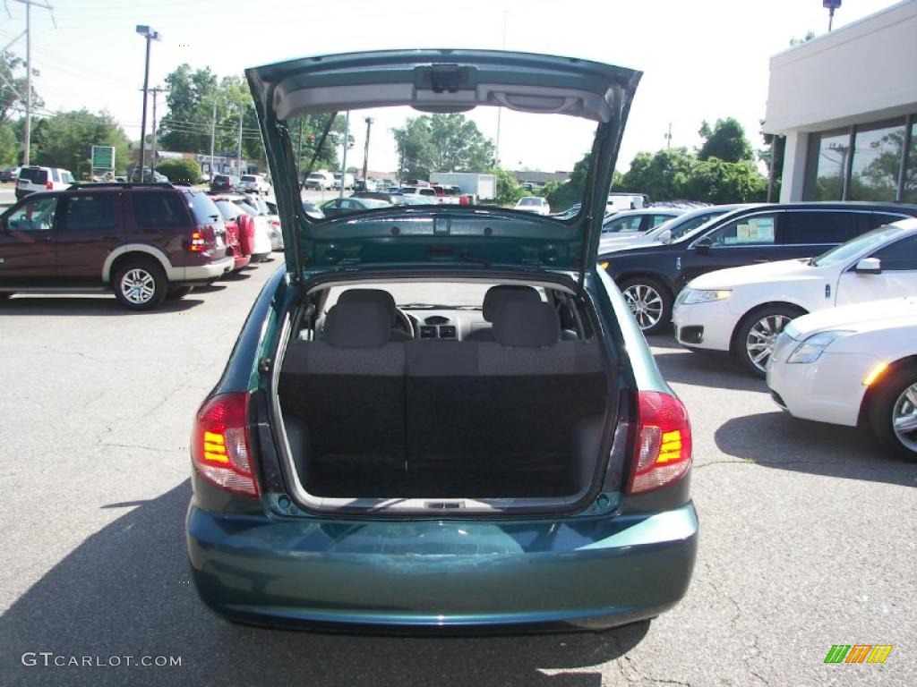 2003 Rio Cinco Hatchback - Willow Green / Gray photo #17