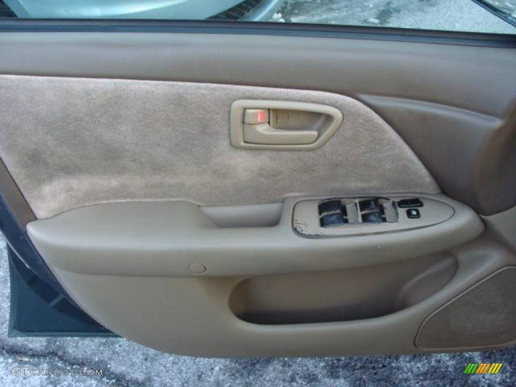 1998 Camry LE V6 - Dark Green Metallic / Oak photo #6