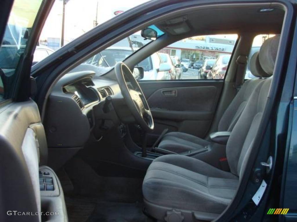 1998 Camry LE V6 - Dark Green Metallic / Oak photo #7