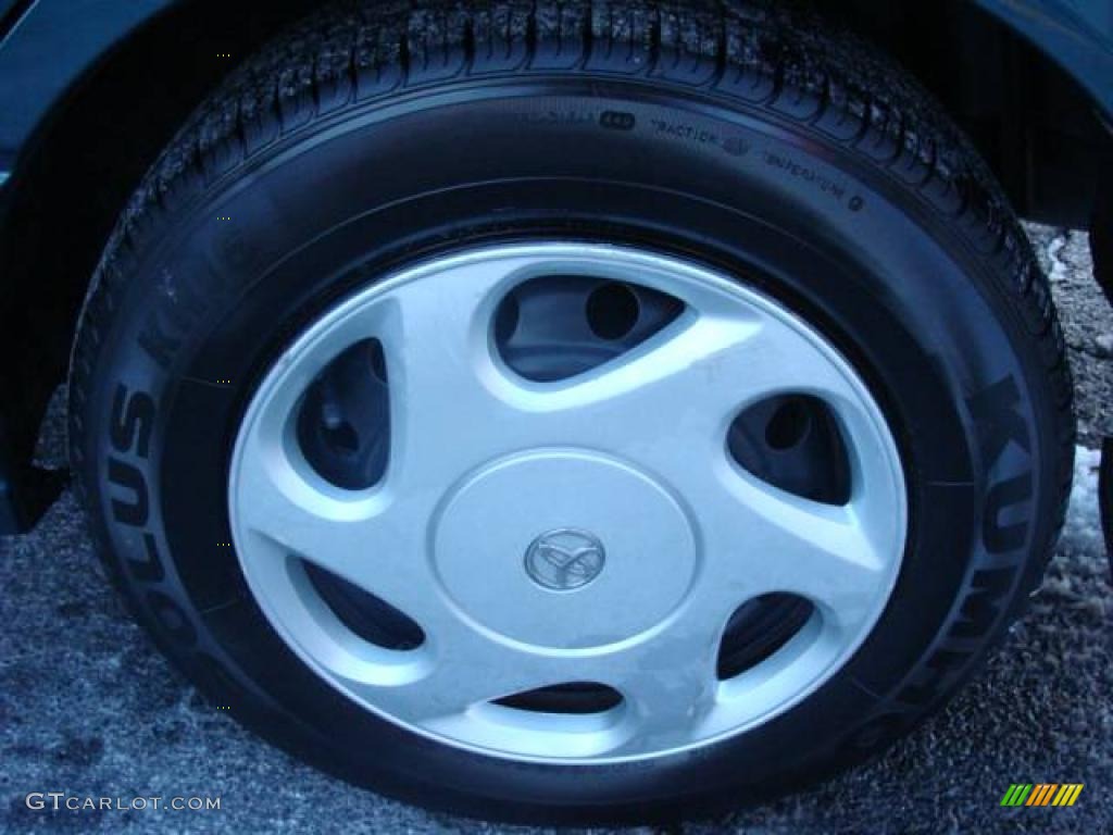 1998 Camry LE V6 - Dark Green Metallic / Oak photo #14