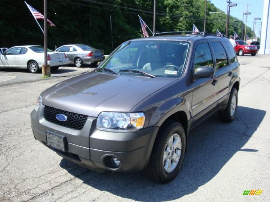 2006 Escape XLT V6 4WD - Dark Shadow Grey Metallic / Medium/Dark Flint photo #5