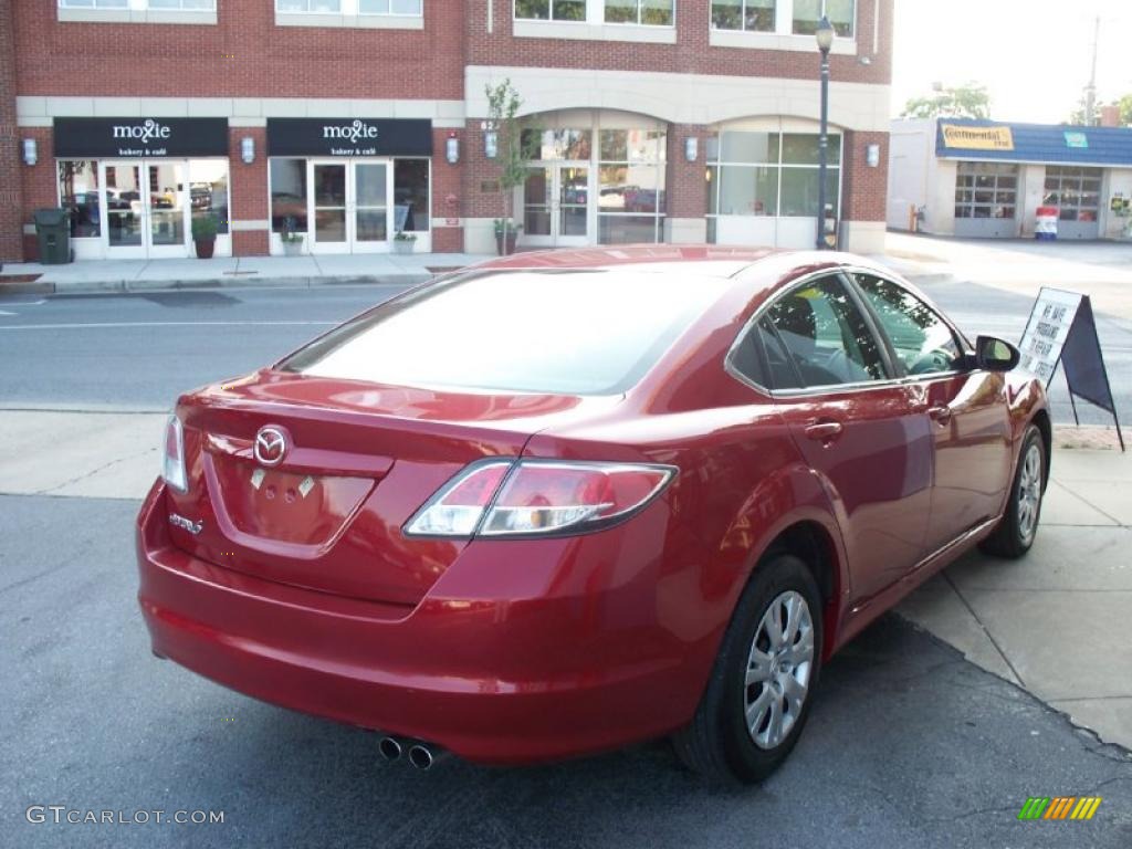 2009 MAZDA6 i Sport - Sangria Red Mica / Black photo #20