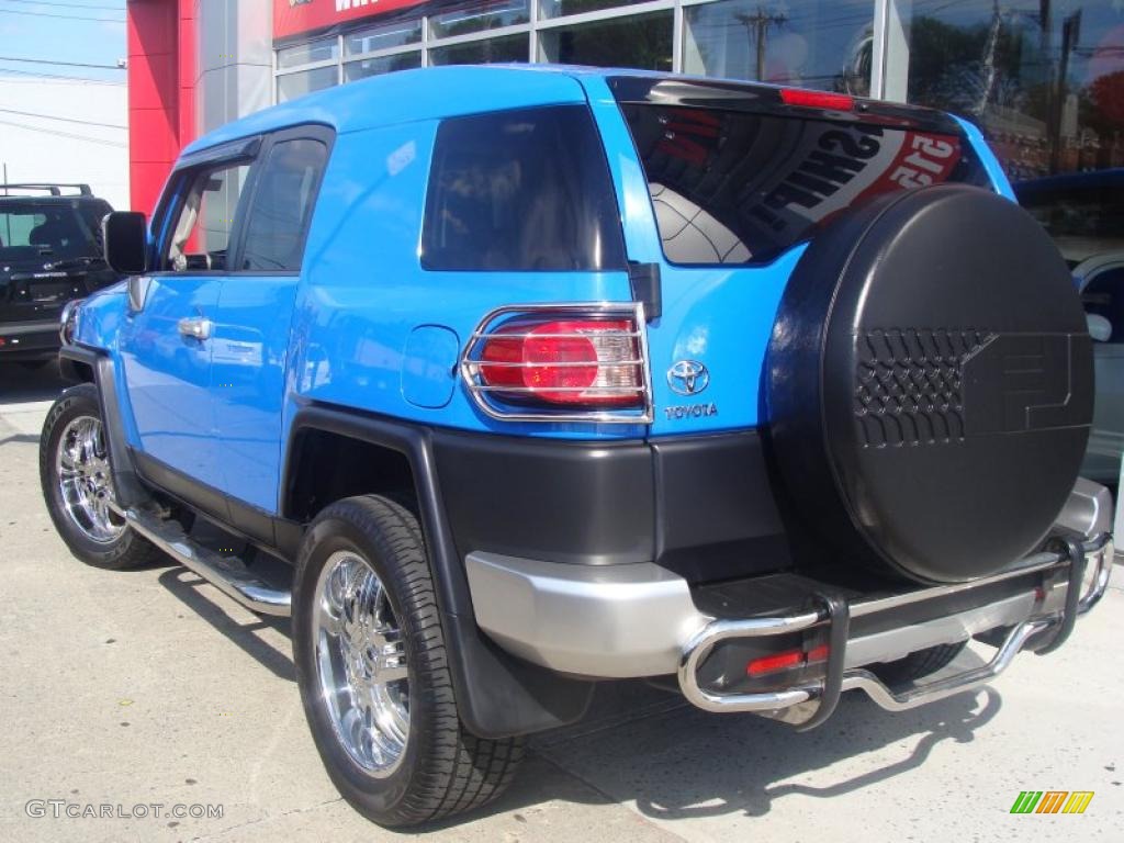 2007 FJ Cruiser 4WD - Voodoo Blue / Dark Charcoal photo #6