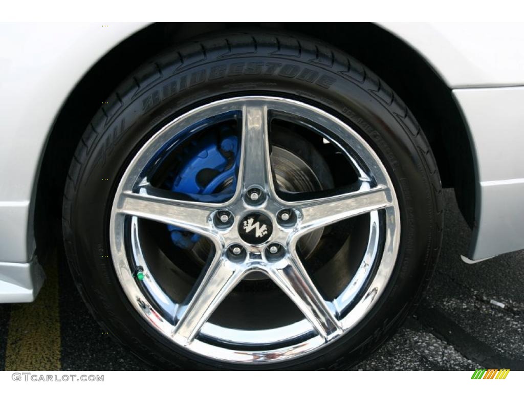 2001 Mustang V6 Coupe - Silver Metallic / Medium Graphite photo #16