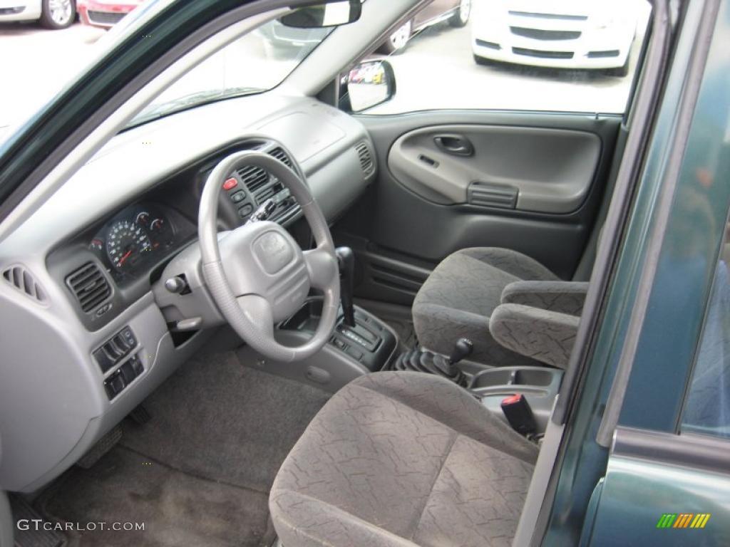 2003 Tracker 4WD Hard Top - Dark Green Metallic / Medium Gray photo #7