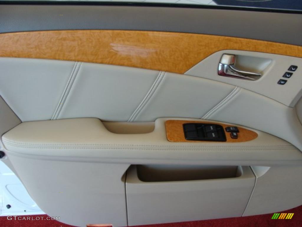 2007 Avalon Limited - Blizzard White Pearl / Ivory photo #13