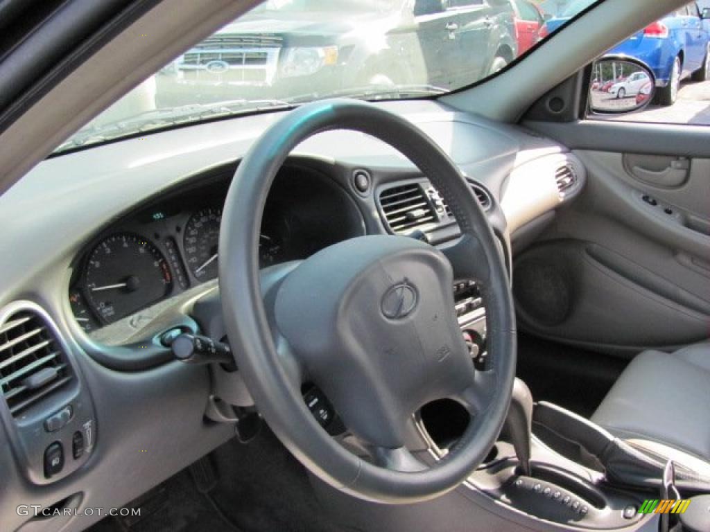 2001 Alero GLS Sedan - Onyx Black / Neutral photo #7