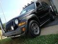 2005 Black Clearcoat Jeep Liberty Renegade 4x4  photo #1