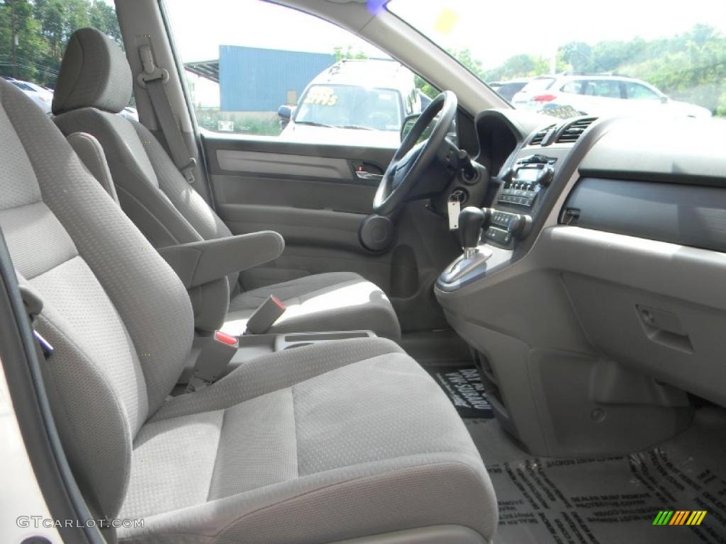 2008 CR-V EX 4WD - Taffeta White / Gray photo #11